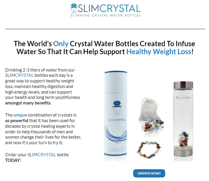slim crystal website