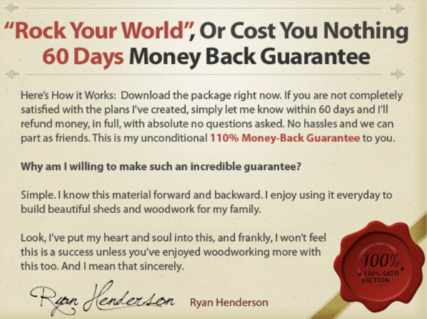 Ryan Henderson's Guarantee