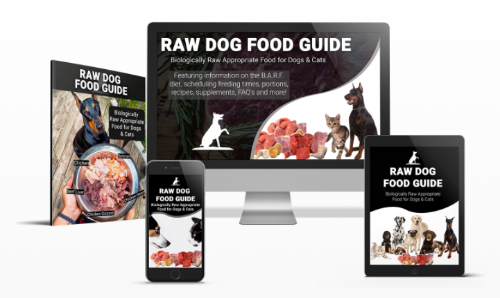 Button to Raw Food Guide for Dogs and Cats website