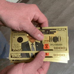 Donald Trump Gold Items